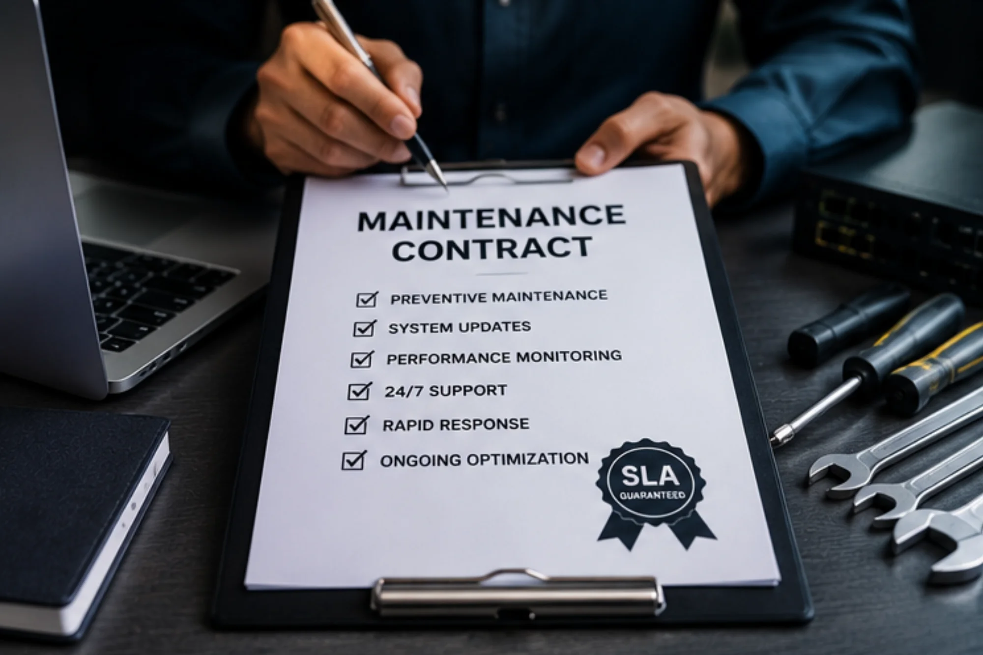 SLA maintenance project