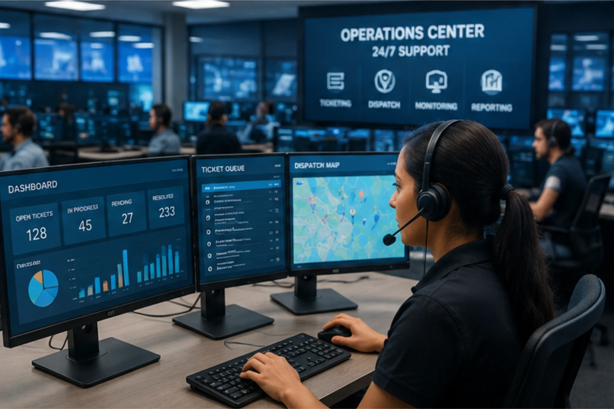Ticketing Dispatch and Operations Support